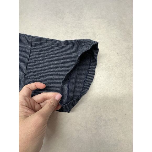 Vintage Galveston Island Size‎ Large Tshirt Cal Cru Navy Stripe Destination - Picture 4 of 10